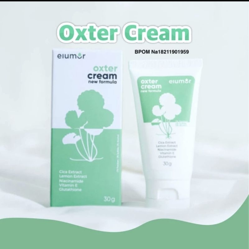ELUMOR OXTER CREAM ORIGINAL PEMUTIH KETIAK / AREA GELAP ASLI BPOM