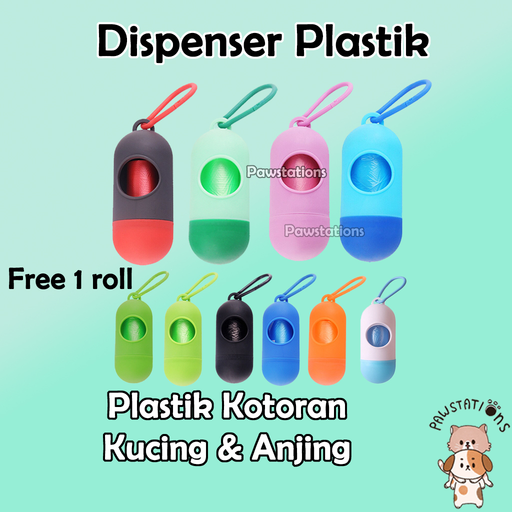 Dispenser Plastik Kotoran Hewan Dispenser Plastik Poop Dispenser Plastik Pup Tempat Plastik Kotoran Hewan Tempat Plastik Pup