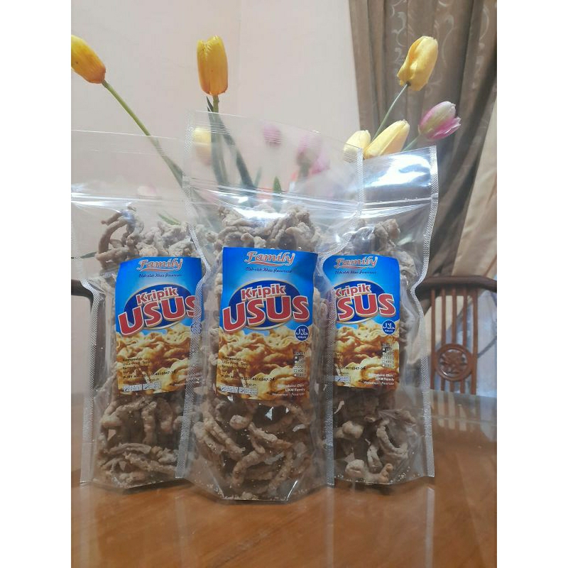 

kripik usus krispi