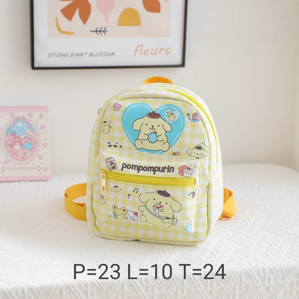 Sanrio Junior Backpack classic pastel waterproof