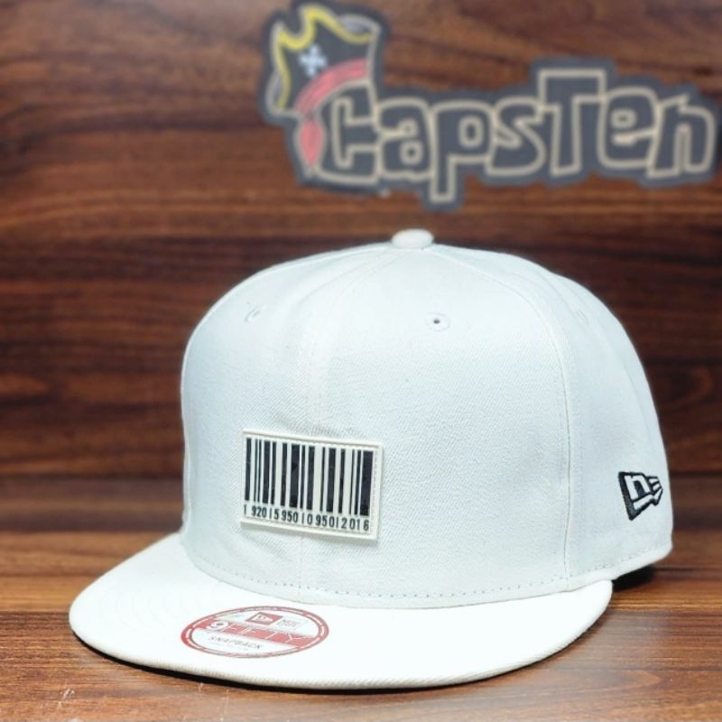 Topi New Era Barcode. #9fifty.Size: OSFM/All Size
