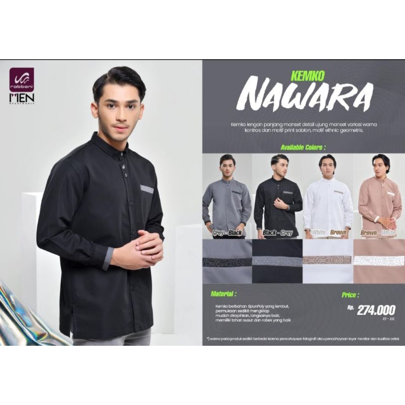 kemko rabbani lengan panjang warna hitam terbaru 2023