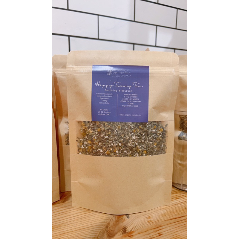 

Happy Tummy Tea 64gram 25-30 serving - Teh Herbal Organic, caffeine free