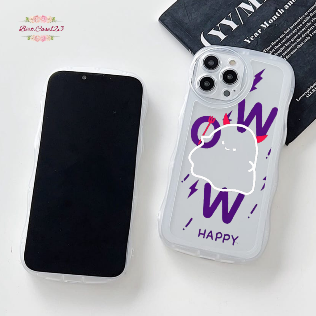 CUSTOM SOFTCASE WAVE GELOMBANG CLEAR CUSTOM MOGOW FOR VIVO Y02 Y11 Y12 Y15 Y15S Y16 Y20 Y12S Y21 Y21S Y22 Y22S Y30 Y35 Y53 Y71 Y81 Y91 Y93 Y91C T1 S15E V5 V20 V25E PRO BC7506