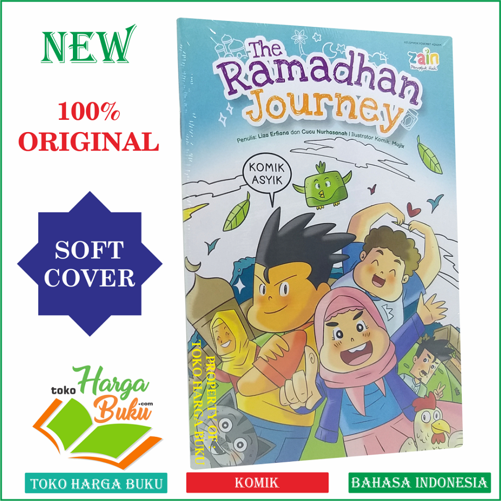 Komik The Ramadhan Journey Qomic Anak Bulan Puasa Romadon Berwarna Full Color Penerbit Zain