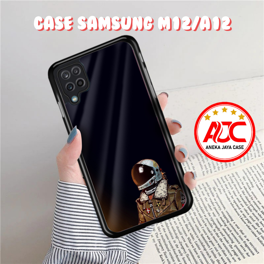 Case SAMSUNG M12 /A12 Casing SAMSUNG M12 /A12 Case ASTRONOTNEW Casing Promo Terlaris Karakter 2023 C