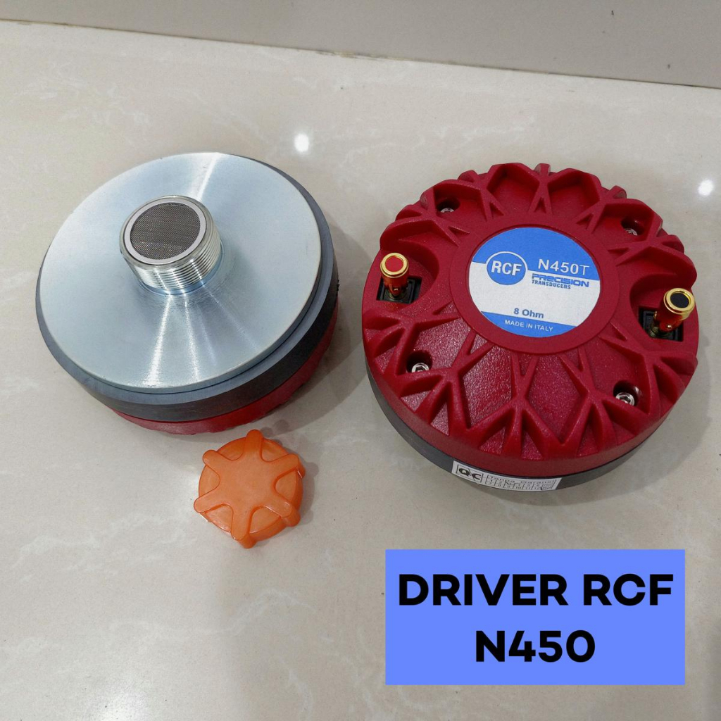 Driver Tweeter Corong RCF N450 Merah / Red N 450 Spol 44.4mm