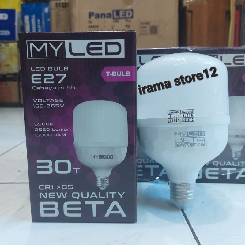 Lampu Led Capsul MYLED beta 30wat/lampu murah by luby 30 watt