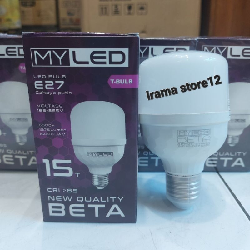 Lampu Led Capsul MYLED beta 15wat/lampu murah by luby 15 watt