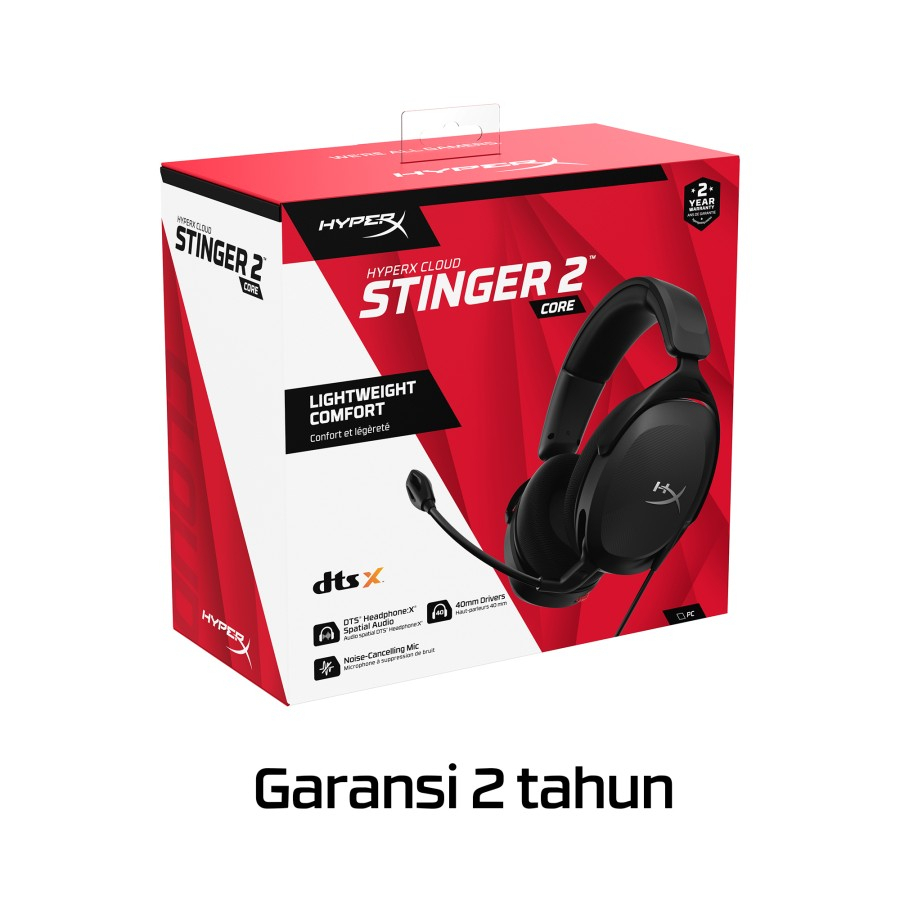 HyperX Cloud Stinger 2 Core Wired Gaming Headset