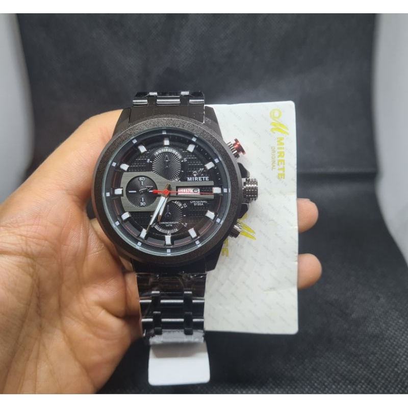 Jam Tangan Pria Sport Mirete Original Water Resistant