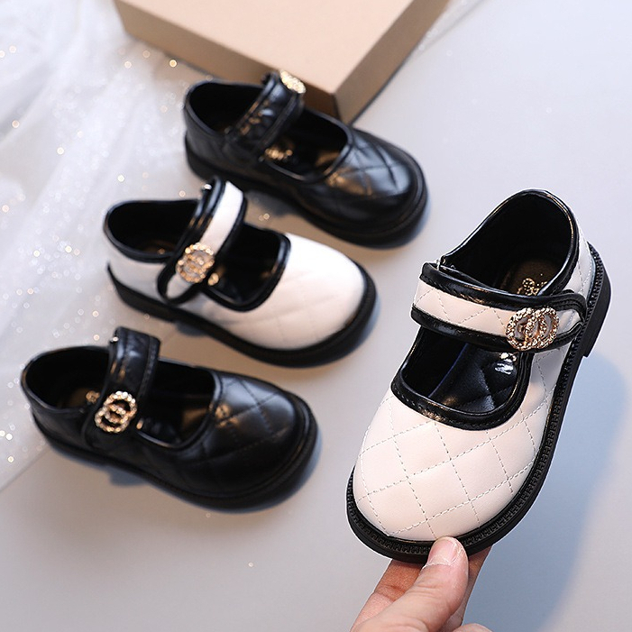 SH2263 Sepatu Pantofel anak perempuan mary jane kulit sintetis fashion size 21 - 36 untuk anak usia 1 - 12 tahun