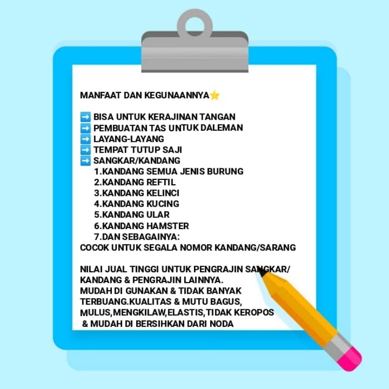 Silvisedut Jeruji Fiber Hitam Import Ukuran 1,5 Mm Panjang 100 Meter/ Ruji Fiber Jeruji Fiber