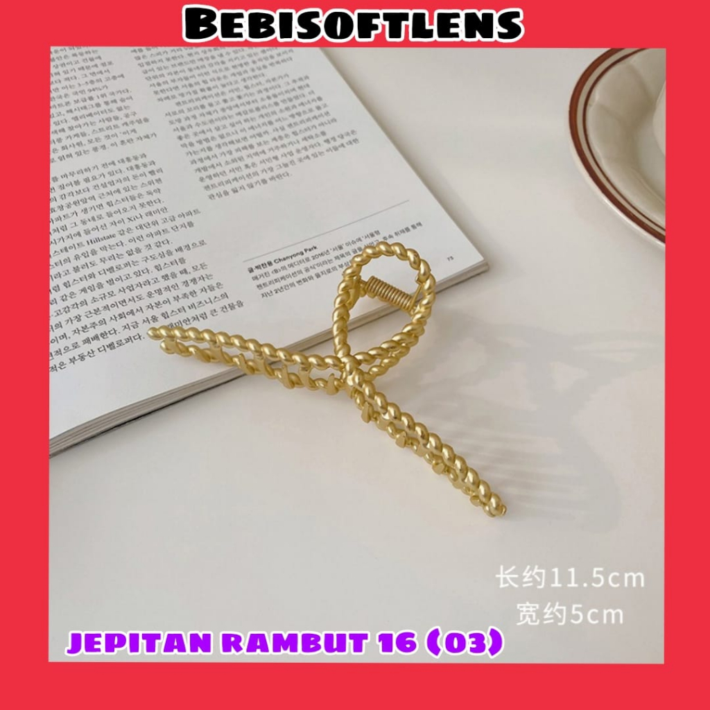 Jepitan Rambut 16 Premium Aksesoris Rambut Jepit Rambut /BB