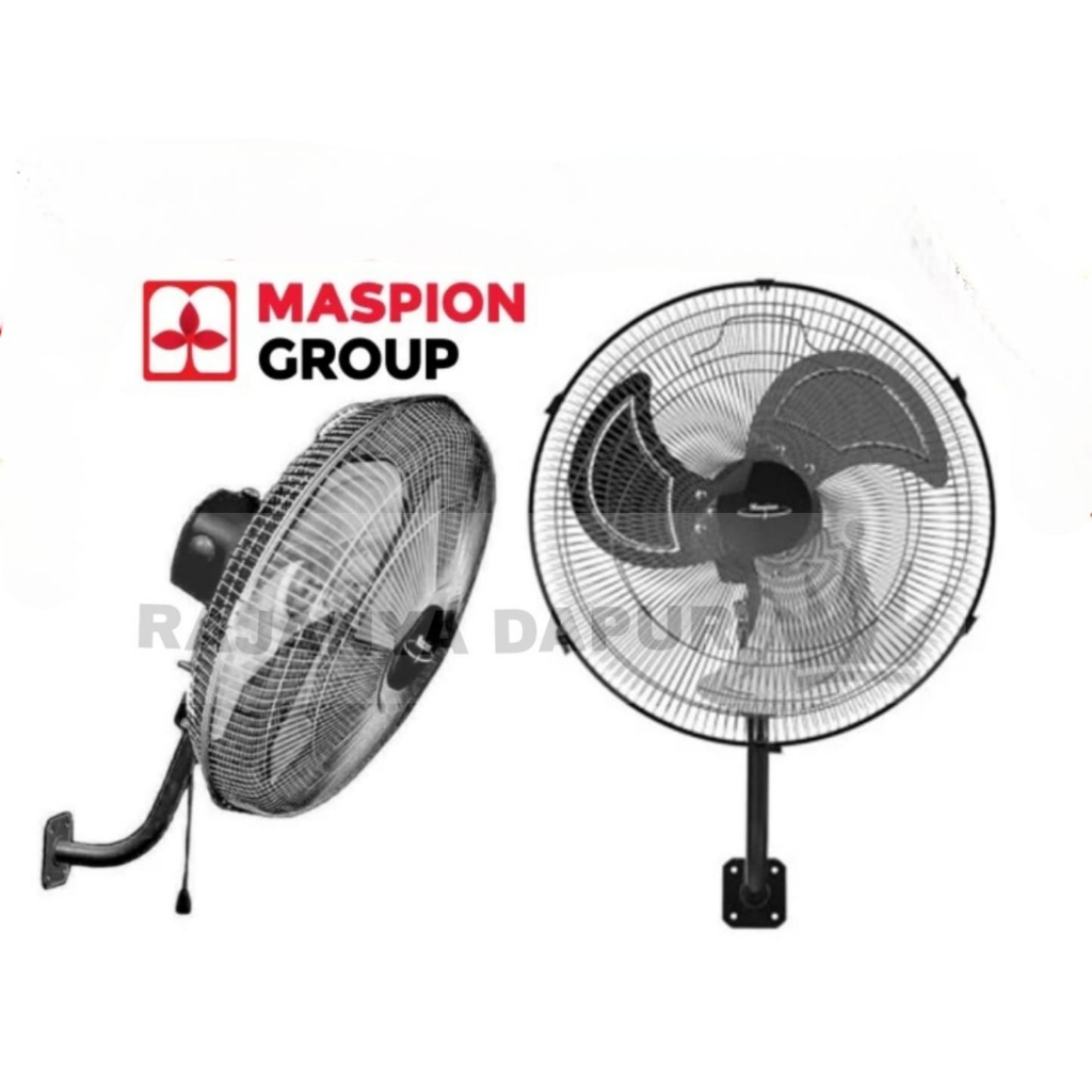 kipas dinding maspion 18 inch - wallfan power fan pw 455 w - kipas dinding besi maspion 18 inch - ki