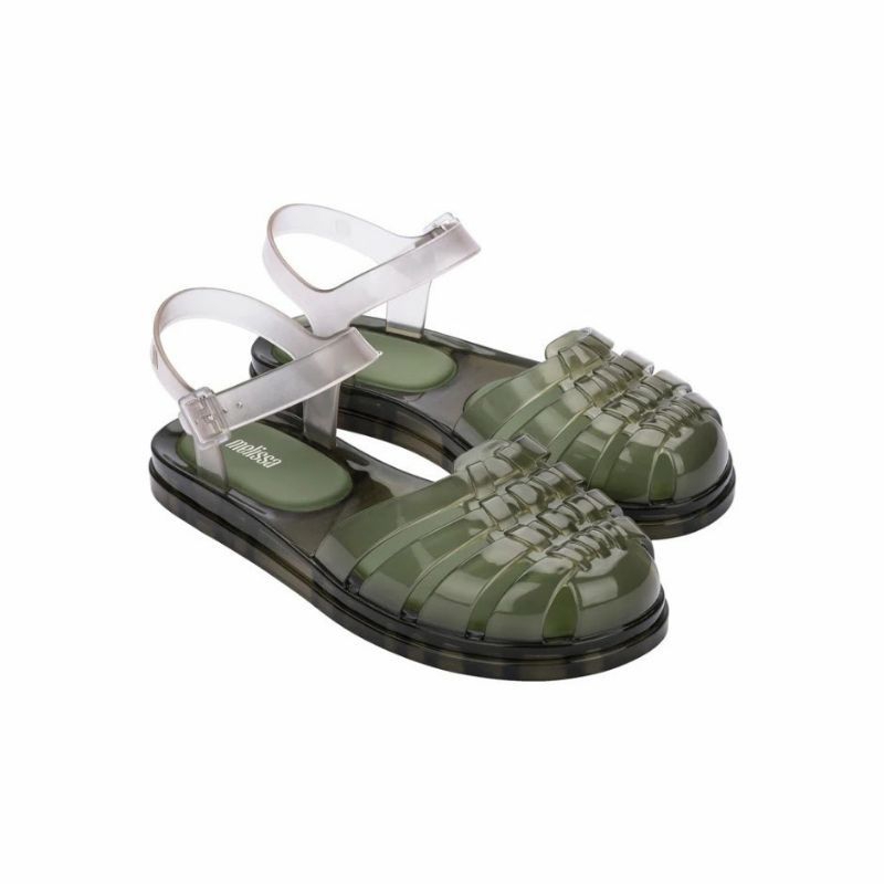 Melissa Sandal Possession Obsessed Ad Green