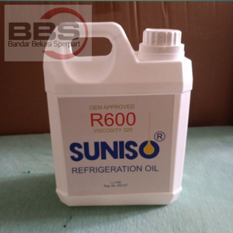 OLI KOMPRESOR R 600 OLI SUNISO REFRIGERATION  R600 1KG