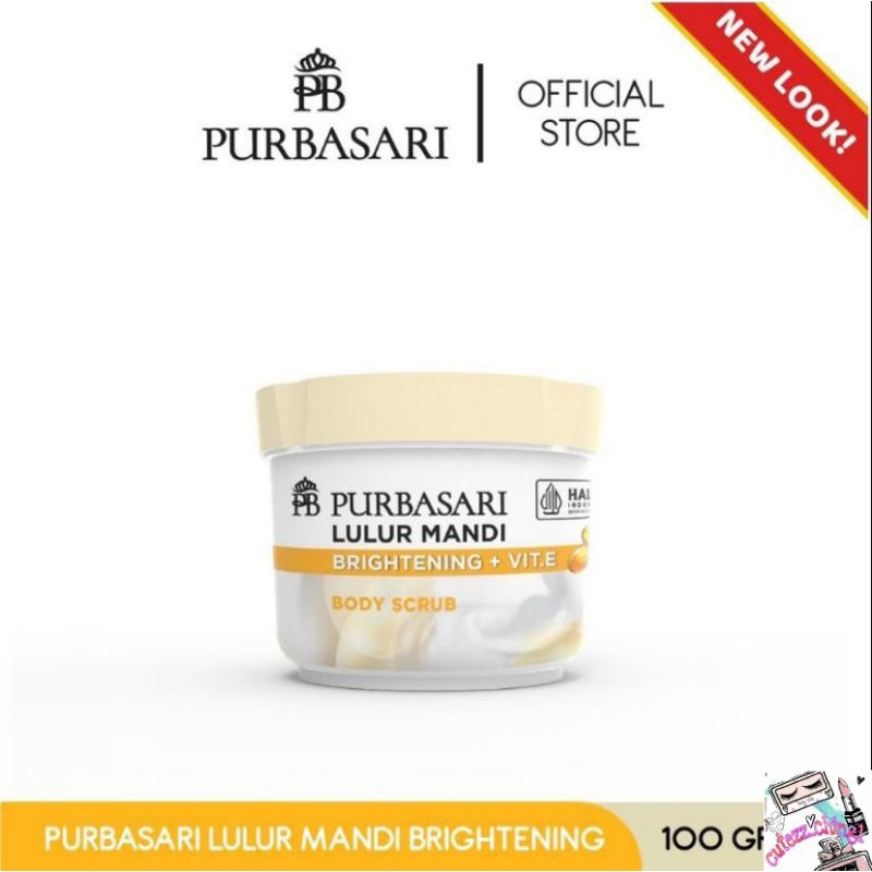 ☃️Cutezz_Ching1☃️Purbasari Lulur Mandi 100g/200g