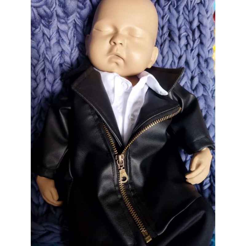 Jaket properti foto bayi