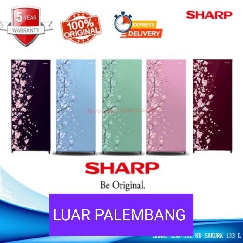 KHUSUS KARGO KULKAS 1 PINTU SHARP SJ 162 D Sakura 162HS