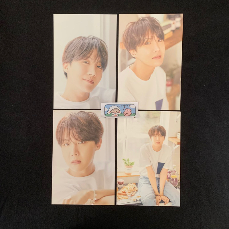 [DAPAT 2] official bts oneul exhibition 2018 japan korea set jhope postcard
