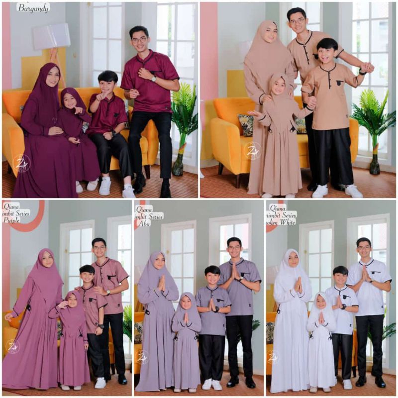 Qiana Sarimbit by ZR dad & boy version koko anak dan dewasa