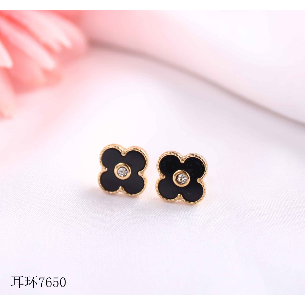 Set Titanium Perhiasan Kalung Dan Anting Fashion Jewelry 7097/7650