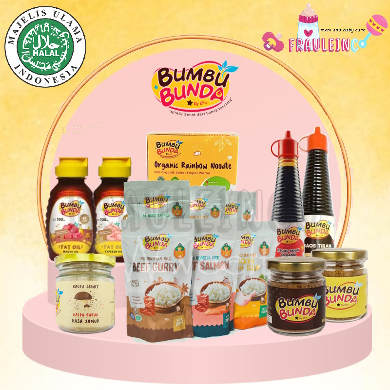 *FRAULEINCO* BB Bumbu Bunda Elia Booster Rice MPASI ANAK / KECAP BB BUMBU BUNDA Elia Anti GTM Kecap Bayi Kecap Organik MPASI Penambah Nafsu Makan