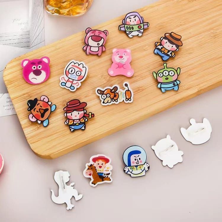 Pin/Bros Akrilik Animals - Bros Pin Tas Lucu (1 pcs)