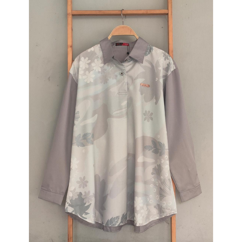 Blouse premium bahan toyobo motif printed