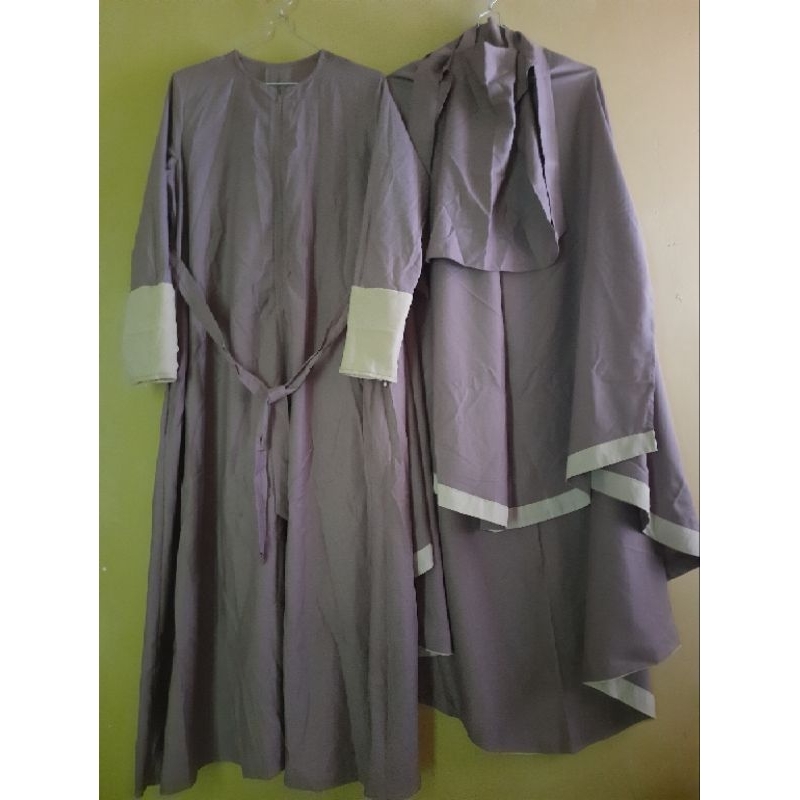 set gamis syar'i (preloved)