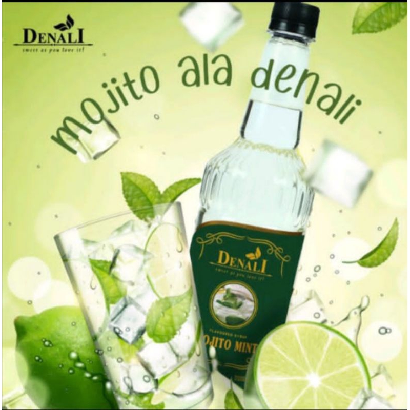 

sirup denali mint mojito 750ml / repack sample 100ml