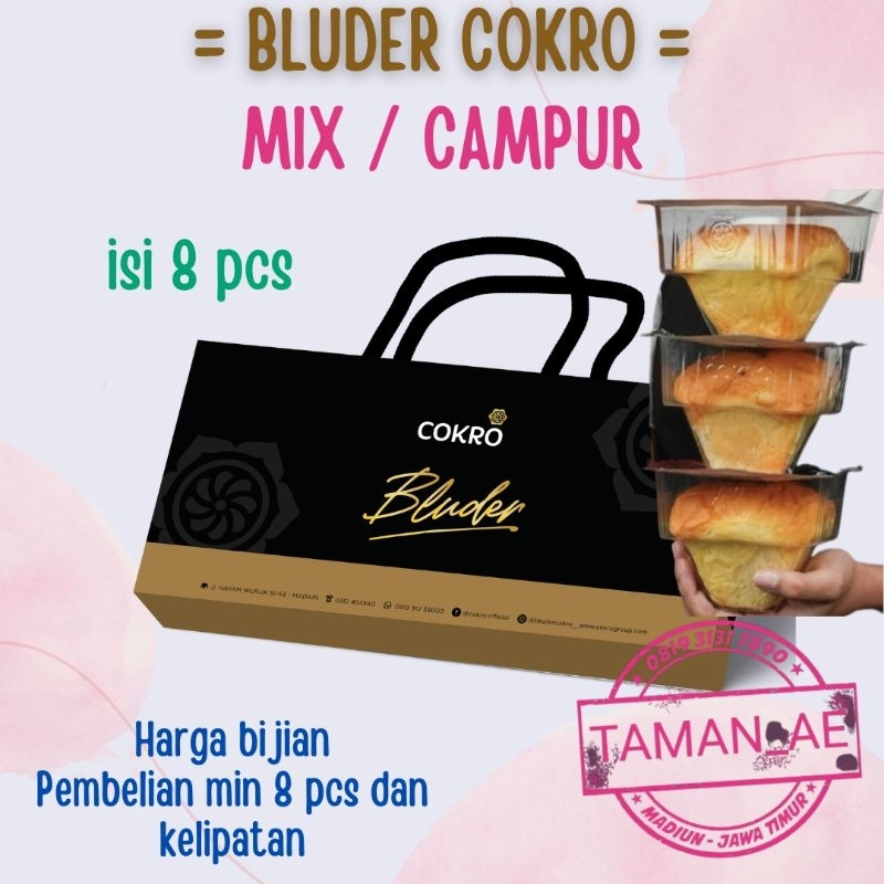 [Best Seller] | Roti Bluder Cokro Madiun MINIMAL KELIPATAN 8 PCS