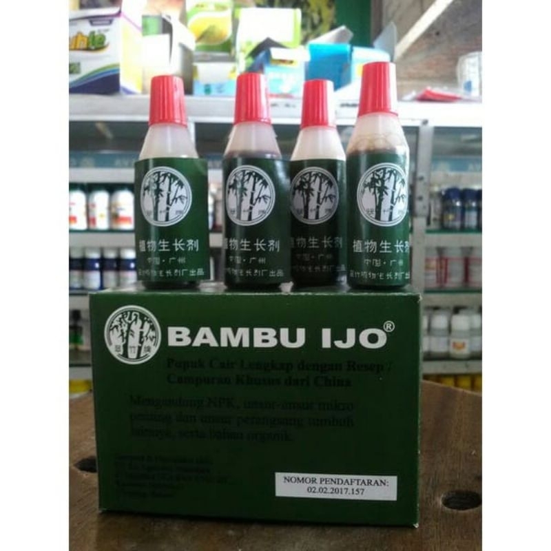 obat pertanian pupuk cair lengkap bambu ijo