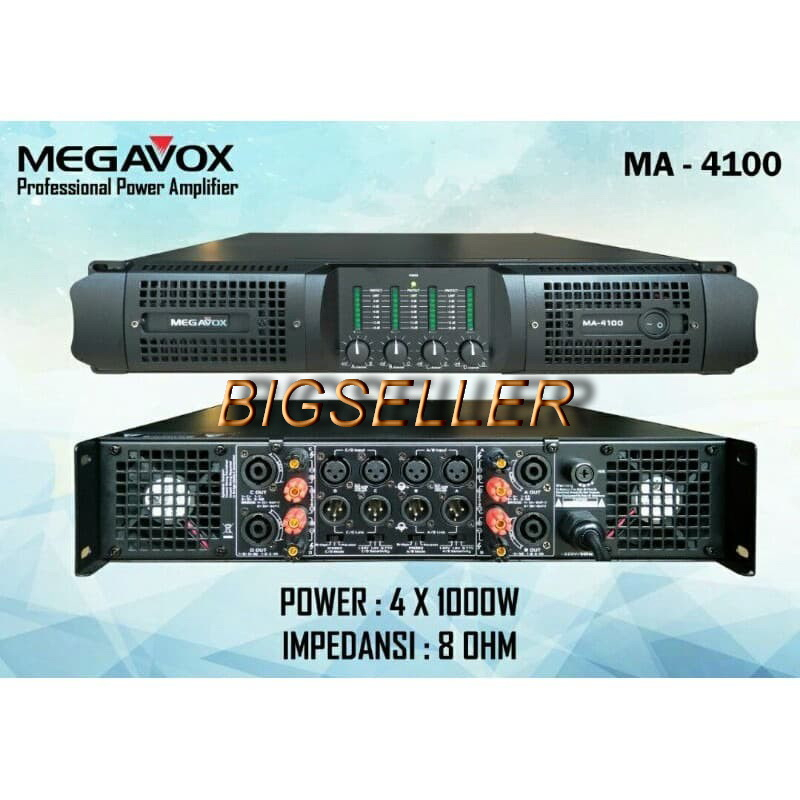 POWER MEGAVOX MA4100 MA 4100 ORIGINAL