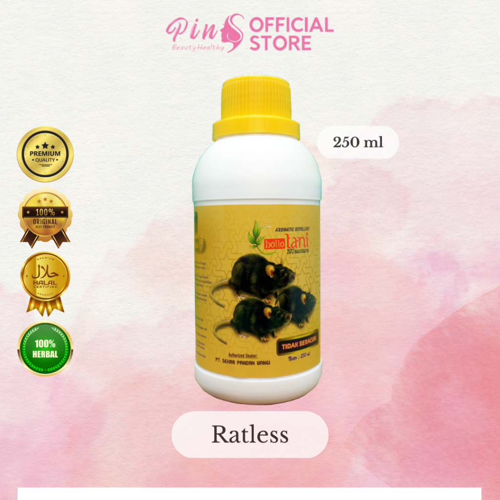 RACUN TIKUS RATLESS AMPUH BASMI TIKUS TANPA BANGKAI DAN BAU