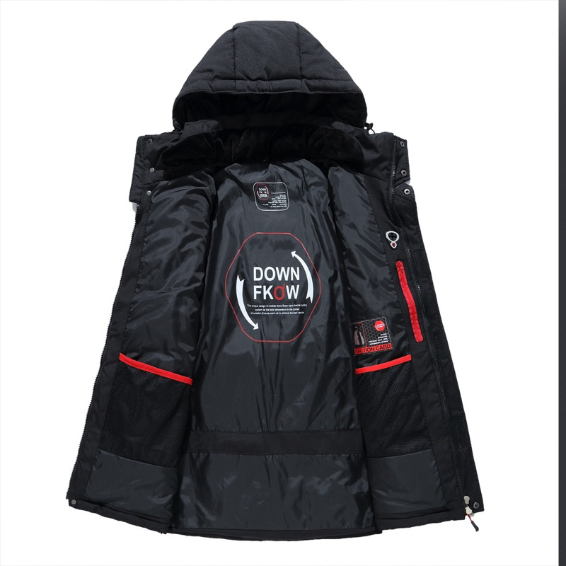 Men winter coat otsuka jacket pria import hangat jaket musim dingin salju snow unisex waterproof