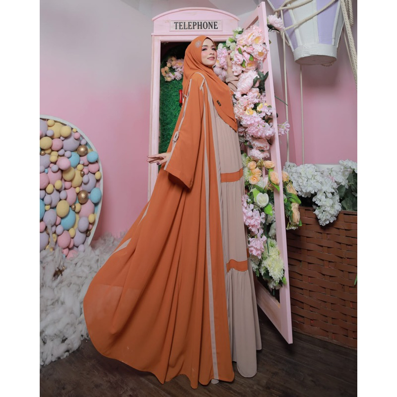 Ayasa set series By avrilia hijab | Ready stock gamis syari | Gamis syari premium | Gamis syari prin