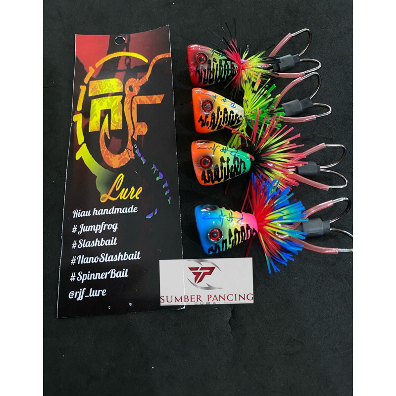 RJF mini Pop Frog umpan gabus dan tomman