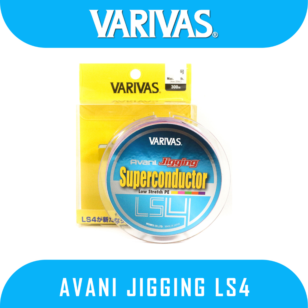 Senar PE / Braided Line Merk Varivas Type Avani Jigging LS4 300m