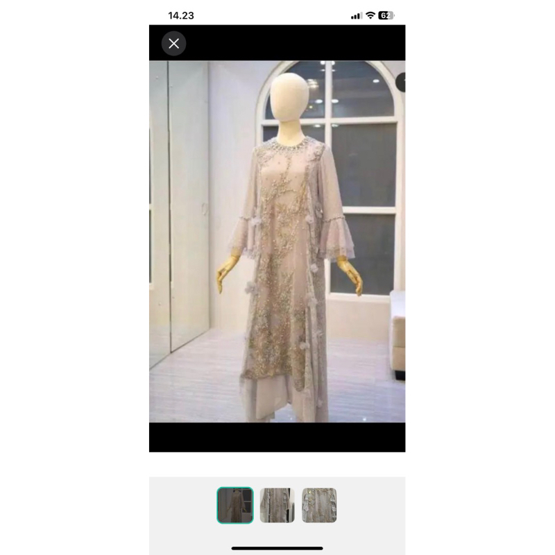 (Preloved) Ivory Studio RTW Dress