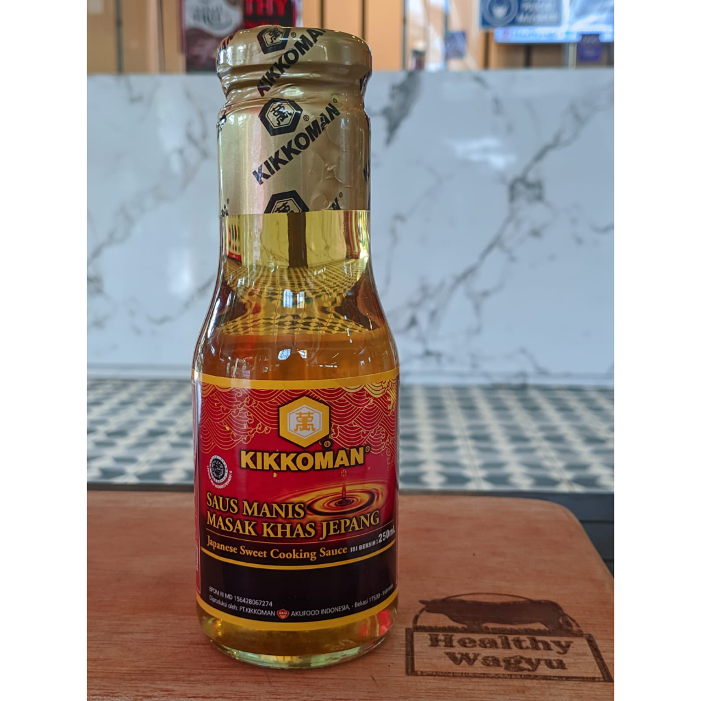 

Kikkoman Saus Manis Masak Khas Jepang ( Mirin ) Healthy Wagyu250 ml