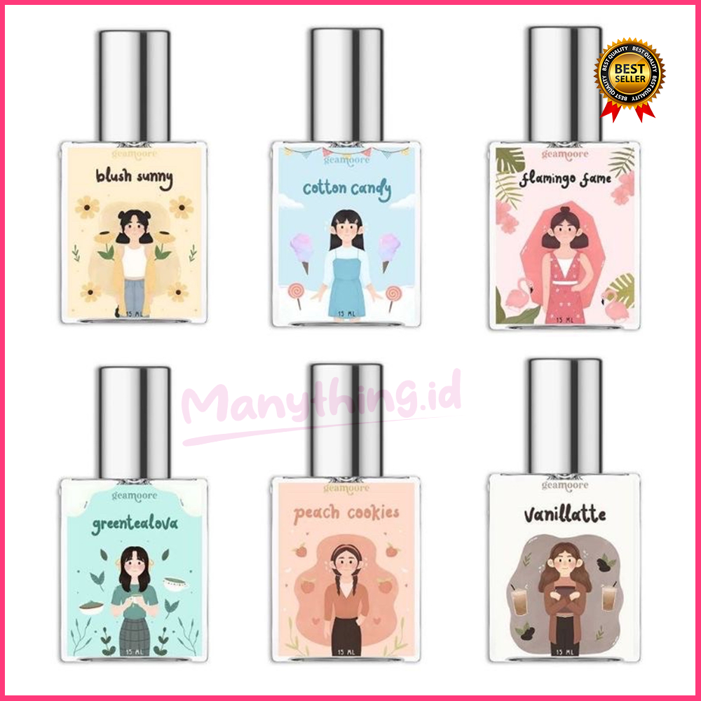 (MANYTHING) (BPOM) GEAMOORE ADDICTED SERIES Botol Spray 15ml