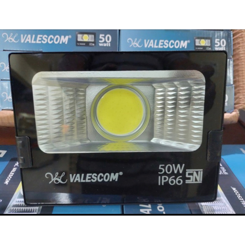 Lampu Sorot Tembak Led Floodlight 50 Watt 50W Mata COB