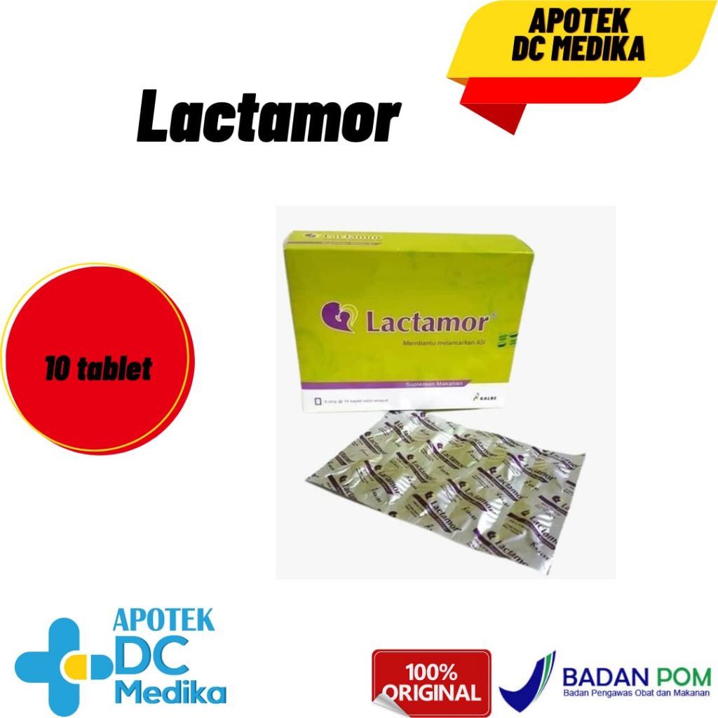 LACTAMOR 10 TAB/MELANCARKAN ASI