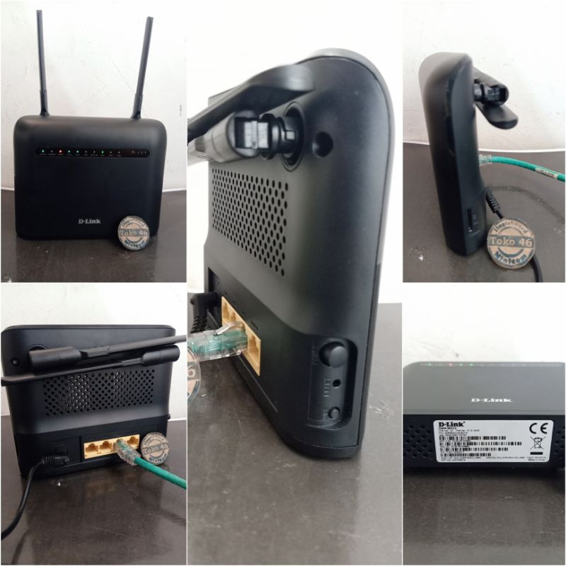 D-Link Dlink DWR-953 Wireless AC1200 4G LTE Multi WAN Router All Operator bisa semua kartu like DWR9