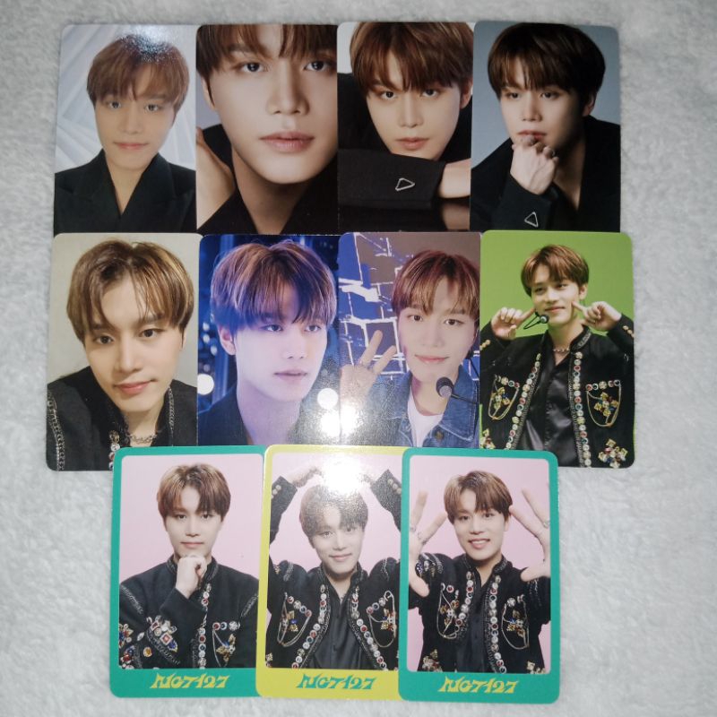 Photobook + SPC Yuta Ver, Photocard Mini Dicon NCT 127 Yuta Taeil Set