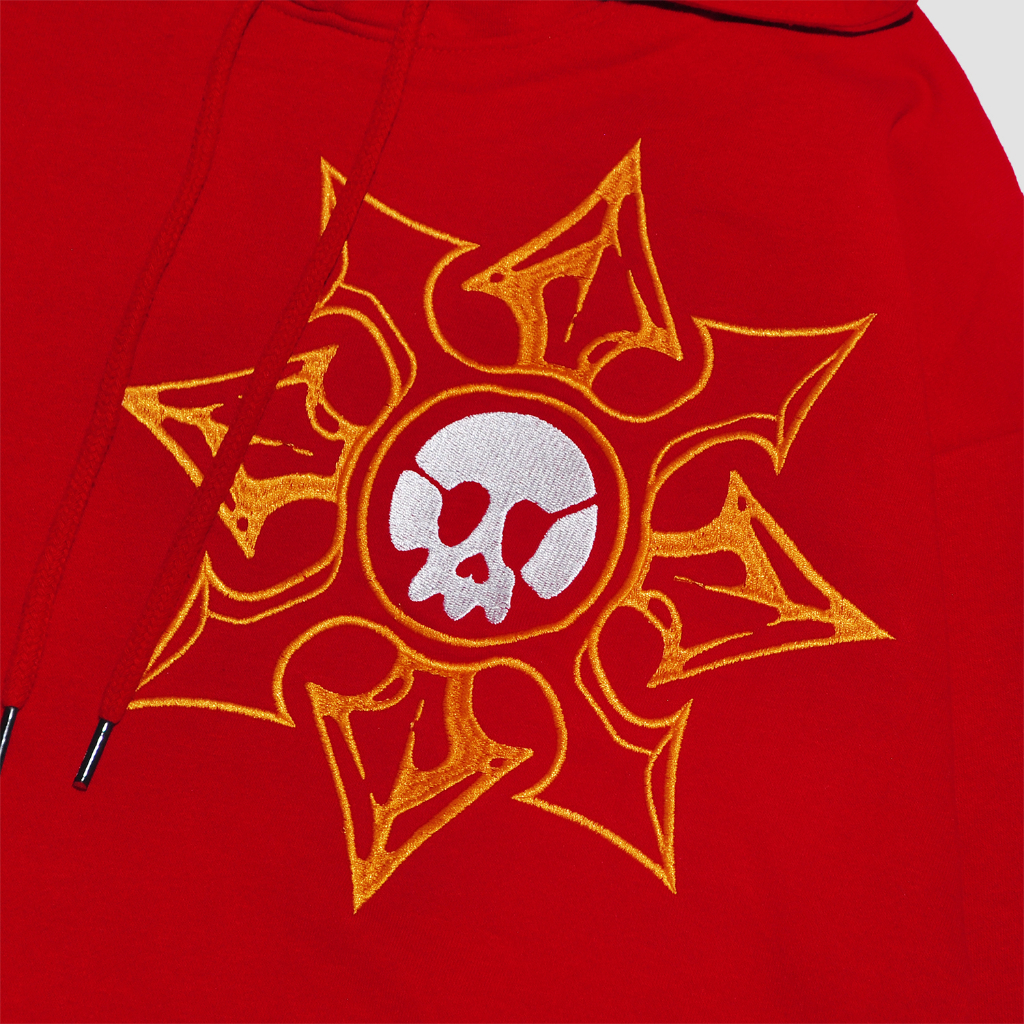 EVILSPIRIT HOODIE - YURISA RED UNISEX