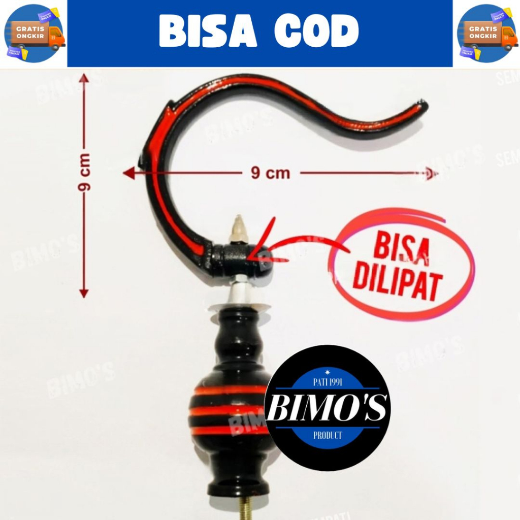 Gantungan Sangkar Lipat Lollipop hitam Fullset Pion Cantolan Sangkar Burung Kotak Kosan Murai