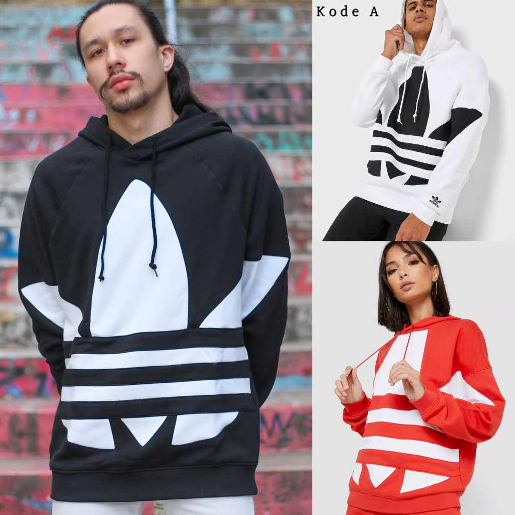 Adds  big logo hoodie jacket  unisex